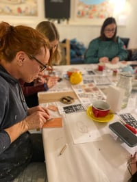 Image 3 of Lino Printing Workshops with Tiggy