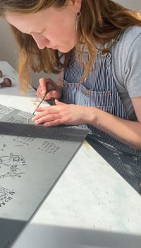Image 2 of Lino Printing Workshops with Tiggy