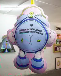 Image 3 of GIANT PILLOW: TIME IS AN ILLUSION 