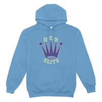 Image 13 of HER Elite - Teal/Purple Crown Hoodie
