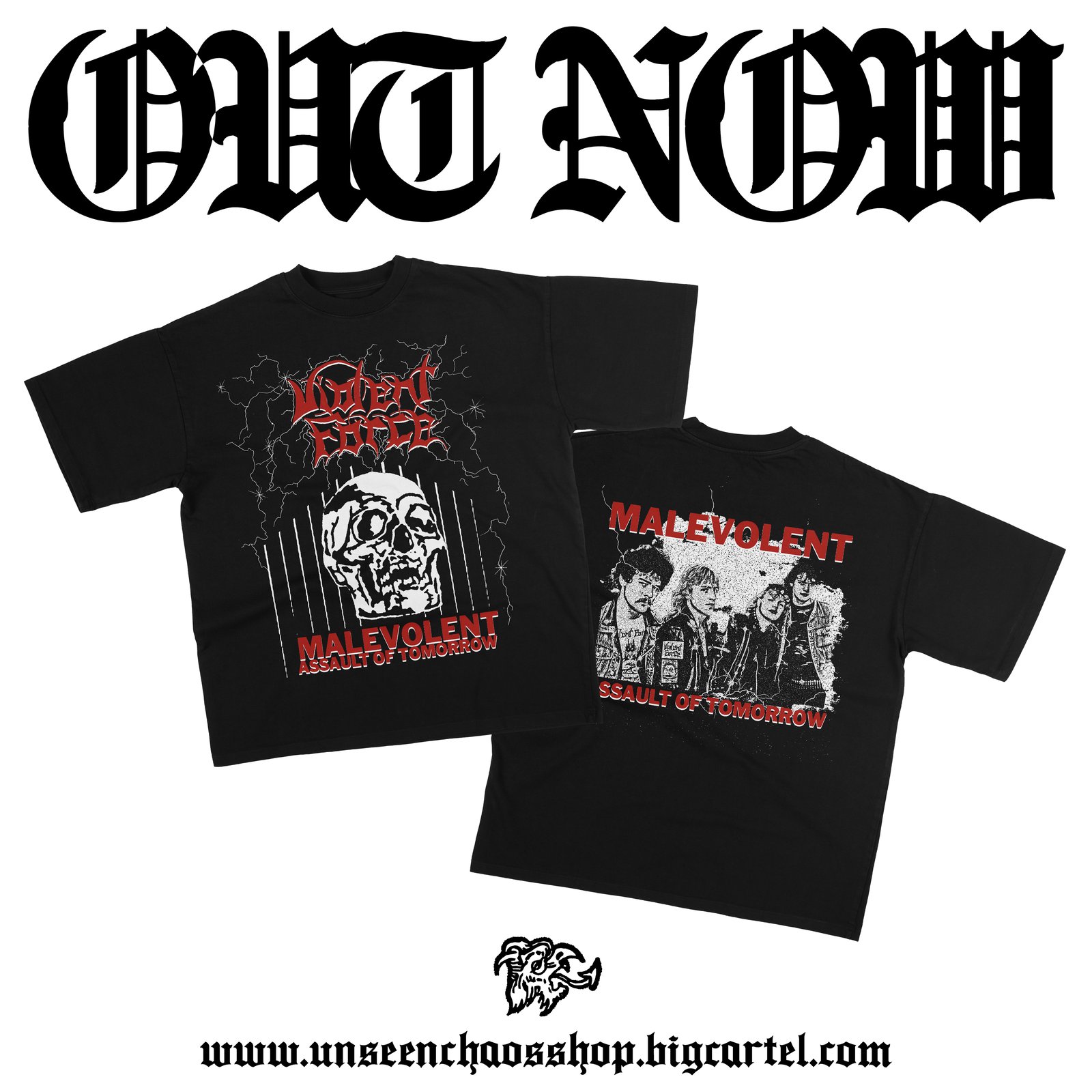 VIOLENT FORCE │ MALEVOLENT ASSAULT OF TOMORROW | unseenchaosshop