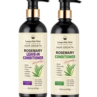 Image 1 of LuxGro Biotin Boost Duo – Deep Conditioner & Leave-In Combo