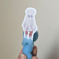 Image 5 of Natural Hair Ghosts! Stickers