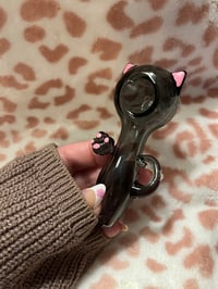 Image 8 of Black Cat Girly Pipe- Cute Pipes- Girly Smoking Accessories