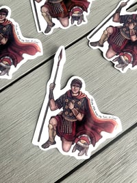 Image 3 of Saint Longinus print and sticker