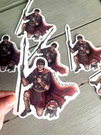 Image 2 of Saint Longinus print and sticker