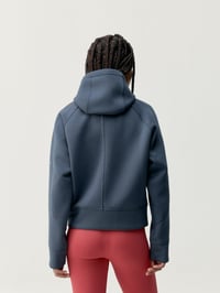 Image 1 of Hoodie Elsa Blue Grey