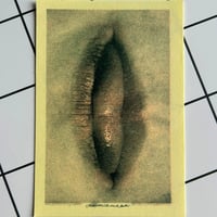 Image 2 of Bouche -  Carte Postale - RISO PRINT