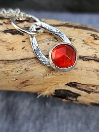 Image 1 of Red Shimmer - Carnelian Necklace 