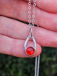 Image 3 of Red Shimmer - Carnelian Necklace 