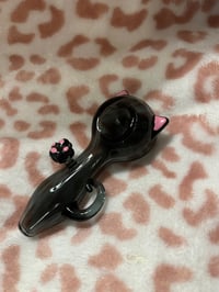 Image 12 of Black Cat Girly Pipe- Cute Pipes- Girly Smoking Accessories