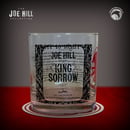 Image 5 of JOE HILL CHARITY EVENT: Limited Signed Edition King Sorrow Whiskey Glass & Coaster Set!