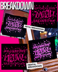 Image 1 of Mental/Metal! Breakdown Battle Jacket Patch