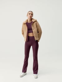 Image 14 of Jacket Umiko Dark Cherry/Camel