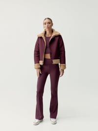 Image 12 of Jacket Umiko Dark Cherry/Camel