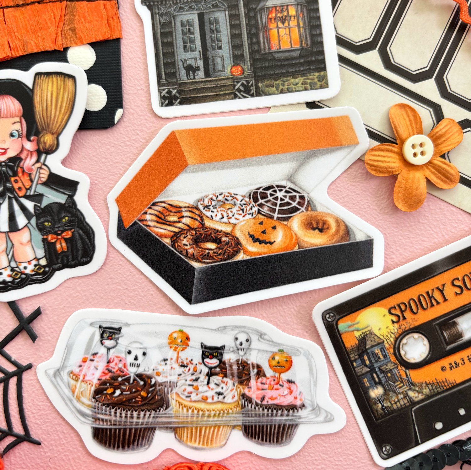 Image of Halloween Donuts sticker 
