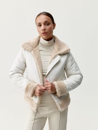 Image 1 of Jacket Umiko Winter Ecru