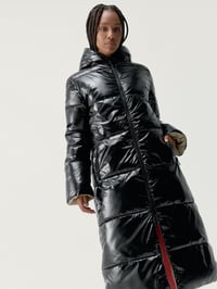 Image 10 of Coat Naidine Black/Stick