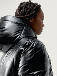 Image 3 of Coat Naidine Black/Stick