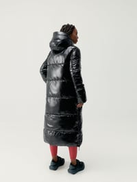 Image 2 of Coat Naidine Black/Stick