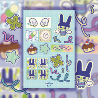 Image 1 of BB Journaling Sticker Sheet 