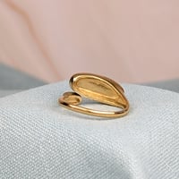 Image 3 of Glowing light Bahá’í ring with ringstone symbol Stainless Steel