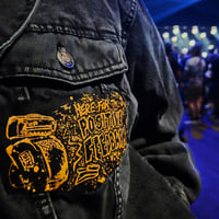 Image 5 of Here for the Positive Feedback Battle Jacket Patch