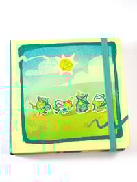 Image 3 of RPG Frog Doodles Art Paper Sketchbook