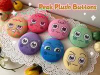 Image 1 of Peak Plush Buttons