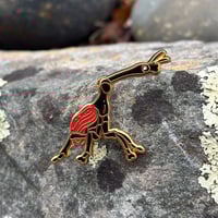 Giraffe Weevil Enamel Pin