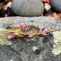 Image 1 of Whale Fall Enamel Pin *PREORDER*