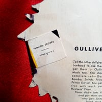 Image 4 of Gabby (Gullivers Travels) - Paramount Pictures - Heckers Flour - Promotional Paper Mask (1939)