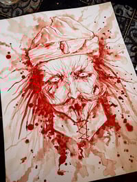 Vlad the Impaler (original blood painting)