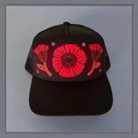 Image 1 of Red Floral Burst