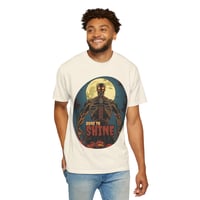 Image 1 of 'Bone to Shine' Skeleton Ghost Halloween Tee