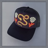 Image 3 of Navy Snake Floral