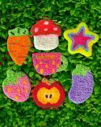 Image 1 of Cozy Fall Punch Needle Coasters