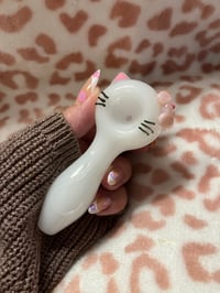 Image 2 of Kitty Cat Girly Pipe- Cute Pipes- Girly Smoking Accessories