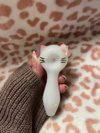 Image 4 of Kitty Cat Girly Pipe- Cute Pipes- Girly Smoking Accessories