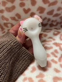 Image 5 of Kitty Cat Girly Pipe- Cute Pipes- Girly Smoking Accessories