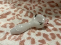 Image 3 of Kitty Cat Girly Pipe- Cute Pipes- Girly Smoking Accessories