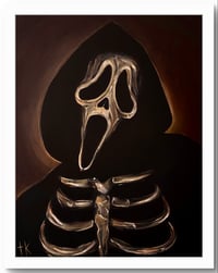 Image 2 of “Skeletal Scream” PRINT