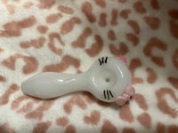 Image 8 of Kitty Cat Girly Pipe- Cute Pipes- Girly Smoking Accessories