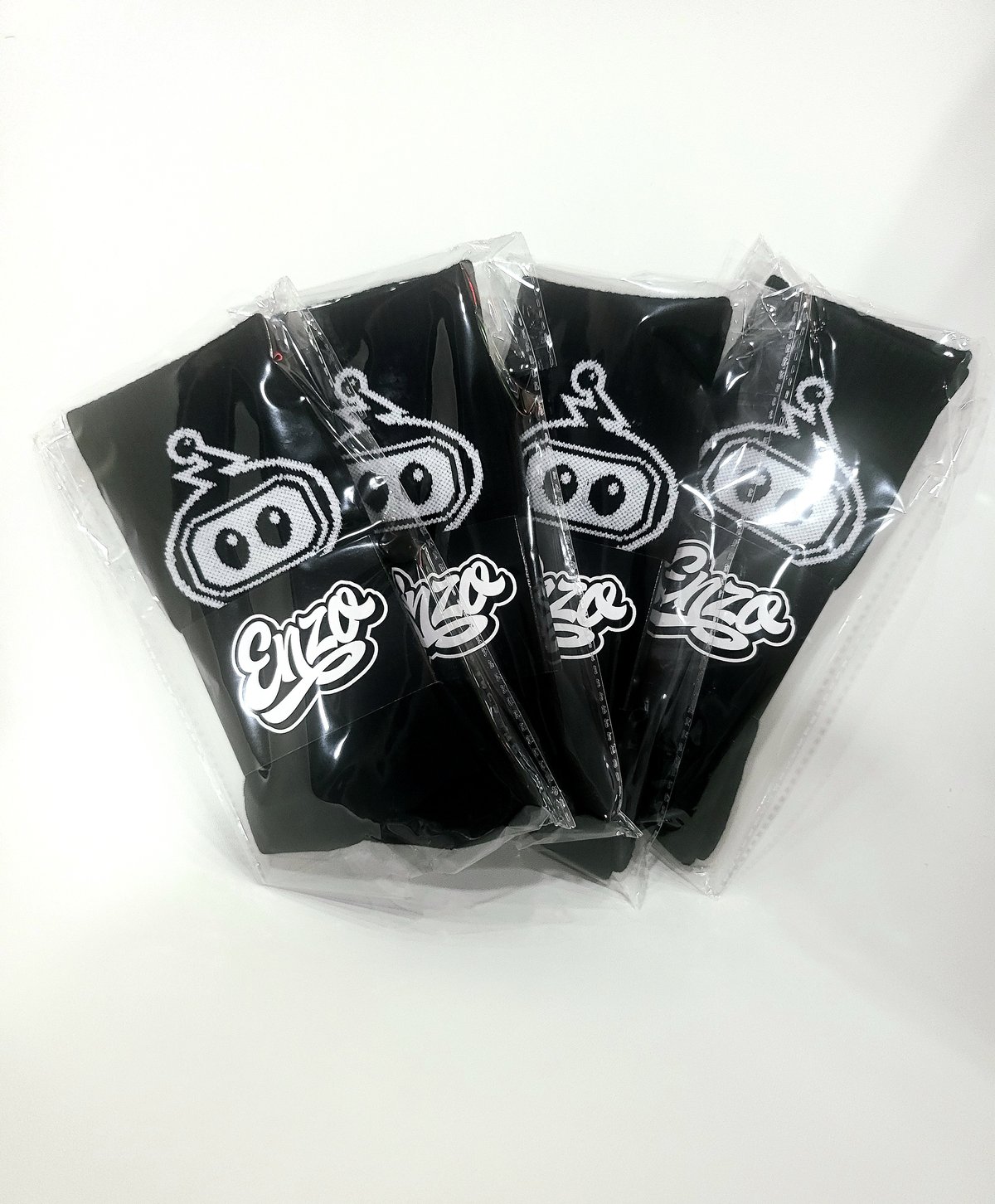 Image of Enzo's Shed 4 Sock Bundle (Black)