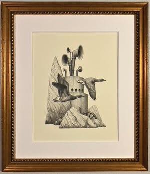 Image of Original Drawing | Alarm Call V