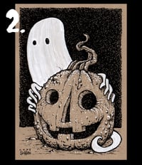 Image 3 of 'PEEK-A-BOOS!' limited art prints