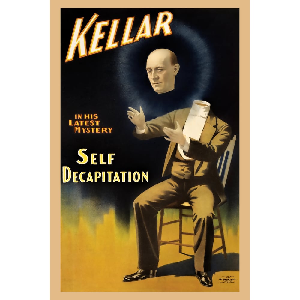 Image of Kellar-Self Decapitation