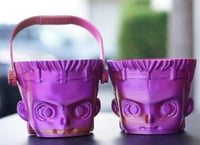 Image 3 of Frankenstein-Style Halloween Bucket- Comes with surprises also. 