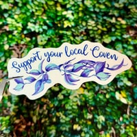 "Support Your Local Coven" Sticker