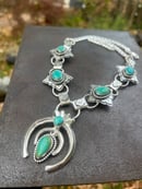 Image 3 of Turquoise Naja Necklace